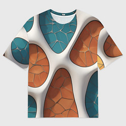 Мужская футболка оверсайз Вдохновлено Антонио Гауди