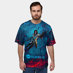 Футболка оверсайз мужская Аномалия Deadlock, цвет: 3D-принт — фото 2