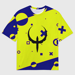 Мужская футболка оверсайз Quake game collection