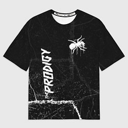 Футболка оверсайз мужская The prodigy - паук, цвет: 3D-принт