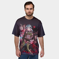 Футболка оверсайз мужская Мастера меча онлайн - Призрачная пуля, цвет: 3D-принт — фото 2