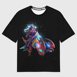Футболка оверсайз мужская Disruptor dota 2, цвет: 3D-принт