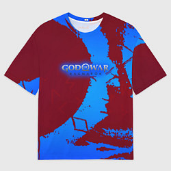 Футболка оверсайз мужская Война богов Рагнарёк, цвет: 3D-принт