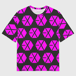 Мужская футболка оверсайз Exo логотип