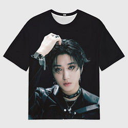 Футболка оверсайз мужская Stray Kids Han Giant concept, цвет: 3D-принт