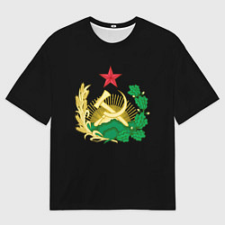 Футболка оверсайз мужская Советский союз герб, цвет: 3D-принт