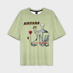 Мужская футболка оверсайз Nirvana incesticide