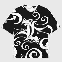 Футболка оверсайз мужская Death Note japan anime, цвет: 3D-принт