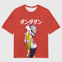Мужская футболка оверсайз Dandadan: Ken Takakura