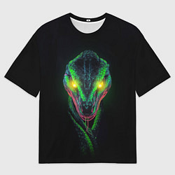Футболка оверсайз мужская Дух змеи, цвет: 3D-принт