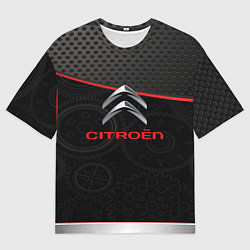 Футболка оверсайз мужская Citroen auto car, цвет: 3D-принт