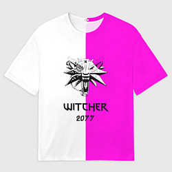 Футболка оверсайз мужская The Witcher line, цвет: 3D-принт