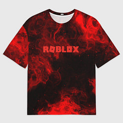 Мужская футболка оверсайз Roblox space