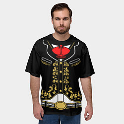 Футболка оверсайз мужская Мексиканский мужской костюм, цвет: 3D-принт — фото 2