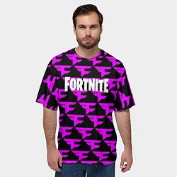 Футболка оверсайз мужская Fortnite faze clan, цвет: 3D-принт — фото 2