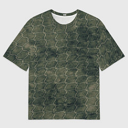 Мужская футболка оверсайз Морская сеть