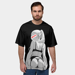 Футболка оверсайз мужская Frieren sexy - Sousou no frieren, цвет: 3D-принт — фото 2