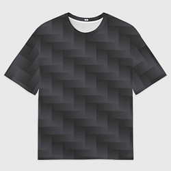 Футболка оверсайз мужская Чёрный спектр, цвет: 3D-принт