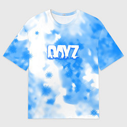 Футболка оверсайз мужская Dayz зима, цвет: 3D-принт