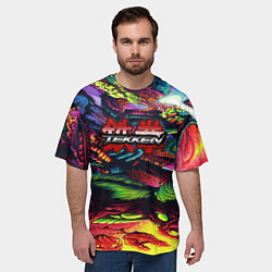Футболка оверсайз мужская Tekken hyper monster steel, цвет: 3D-принт — фото 2