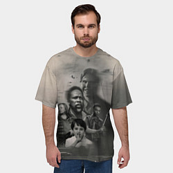 Футболка оверсайз мужская Персонажи Извне, цвет: 3D-принт — фото 2