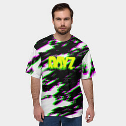 Футболка оверсайз мужская Dayz кислотные краски, цвет: 3D-принт — фото 2