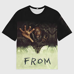 Мужская футболка оверсайз Извне сериал ужастик