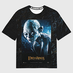 Футболка оверсайз мужская Lord of the rings - gollum, цвет: 3D-принт