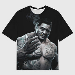 Футболка оверсайз мужская Ma Dong Seok - yakudza, цвет: 3D-принт