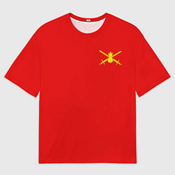 Футболка оверсайз мужская Сухопутные войска, цвет: 3D-принт