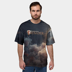 Футболка оверсайз мужская Stronghold Crusader logo, цвет: 3D-принт — фото 2