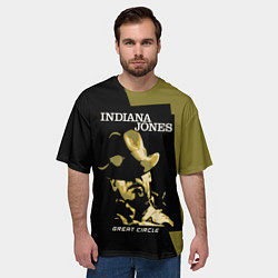 Футболка оверсайз мужская Indiana Jones and the Great Circle, цвет: 3D-принт — фото 2