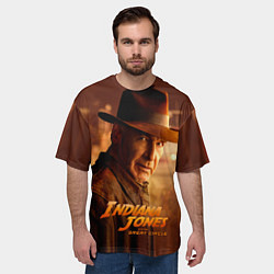 Футболка оверсайз мужская Indiana Jones and the Great Circle, цвет: 3D-принт — фото 2