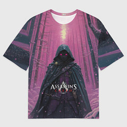 Мужская футболка оверсайз Assassins Creed demon
