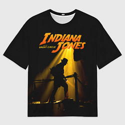Футболка оверсайз мужская Indiana Jones, цвет: 3D-принт