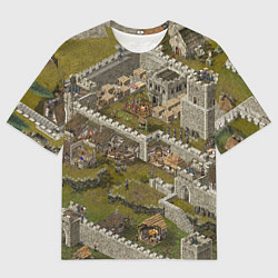 Футболка оверсайз мужская Stronghold Crusader Definitive Edition, цвет: 3D-принт