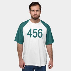 Футболка оверсайз мужская Форма номер 456, цвет: 3D-принт — фото 2
