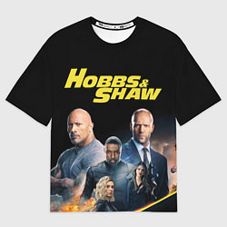 Футболка оверсайз мужская Hobbs & Shaw, цвет: 3D-принт