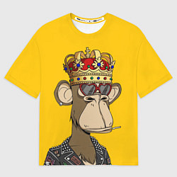 Мужская футболка оверсайз NFT ape king