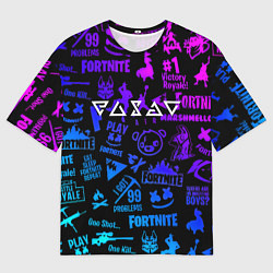 Футболка оверсайз мужская Ведьмак логотипы игр, цвет: 3D-принт