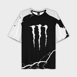 Мужская футболка оверсайз Monster energy storm energy