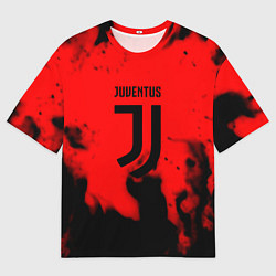 Футболка оверсайз мужская Ювентус jujym, цвет: 3D-принт