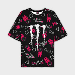 Мужская футболка оверсайз Monster energy x Ojingeo geim