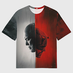 Футболка оверсайз мужская Сорвиголова рожденный заново Мэтт Мёрдок, цвет: 3D-принт
