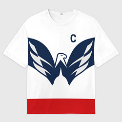 Футболка оверсайз мужская Александр Овечкин альтернативная форма, цвет: 3D-принт