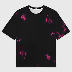 Футболка оверсайз мужская The color is pink, цвет: 3D-принт