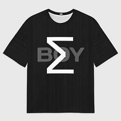 Футболка оверсайз мужская Sigma, цвет: 3D-принт