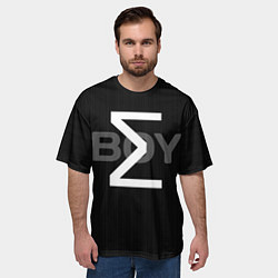 Футболка оверсайз мужская Sigma, цвет: 3D-принт — фото 2