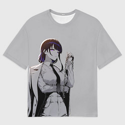 Мужская футболка оверсайз Сегун Райден и цепь