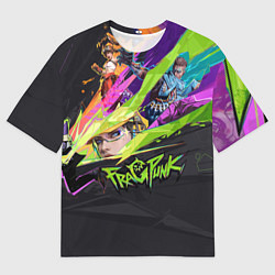 Футболка оверсайз мужская Fragpunk, цвет: 3D-принт